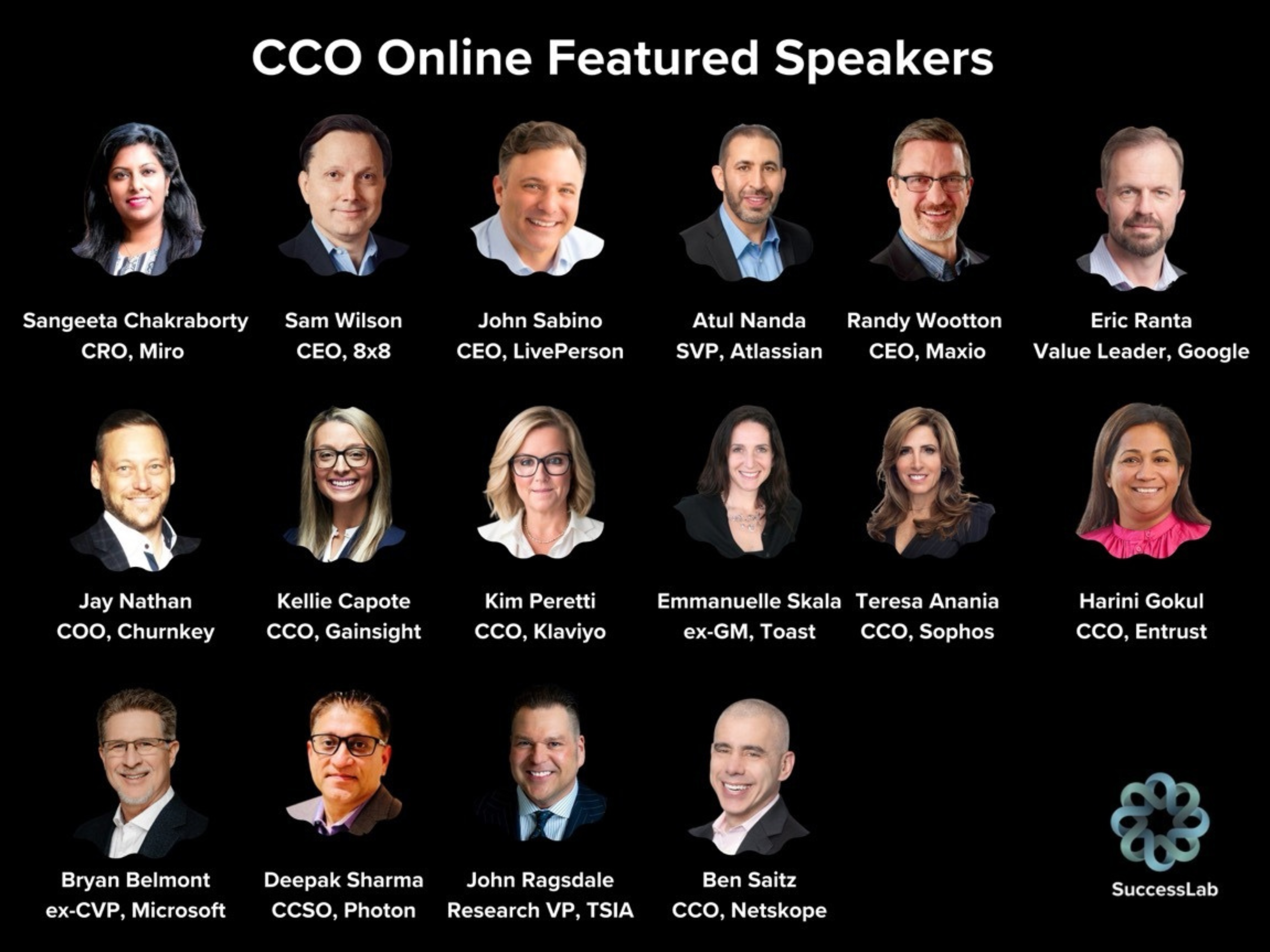 CCO Online Featured Speakers