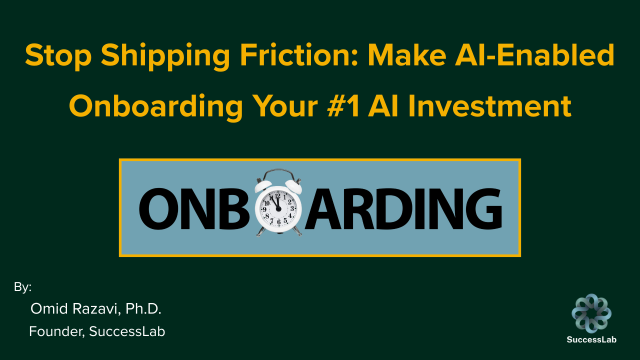 Stop Shipping Friction